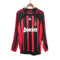 Retro Milan AC Domicile Maillot Manches Longues 2006/07