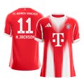 N.JACKSON #11 Munich Domicile Maillot 2025/26 Rouge - Super