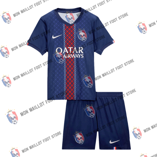 Domicile Maillot Kit 2025/26 Junior Bleu marine