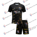 Maillot Kit 2025/26 Enfant Noir