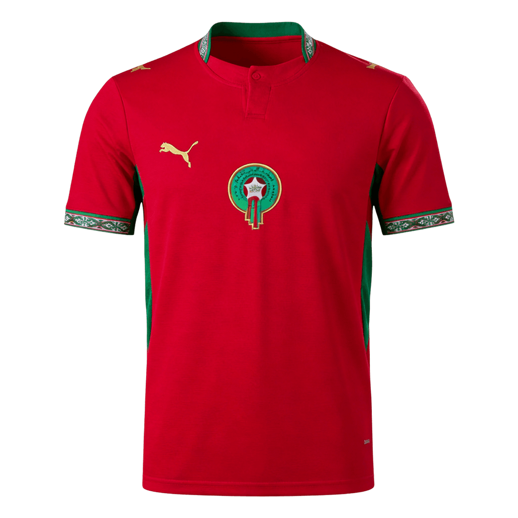 Maroc Domicile Maillot - Coupe du Monde 2026 Rouge