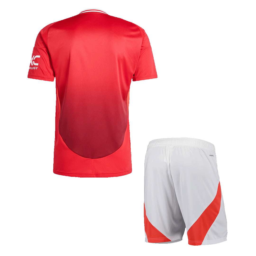 Manchester United Domicile Maillot Kit 2024/25 - Super
