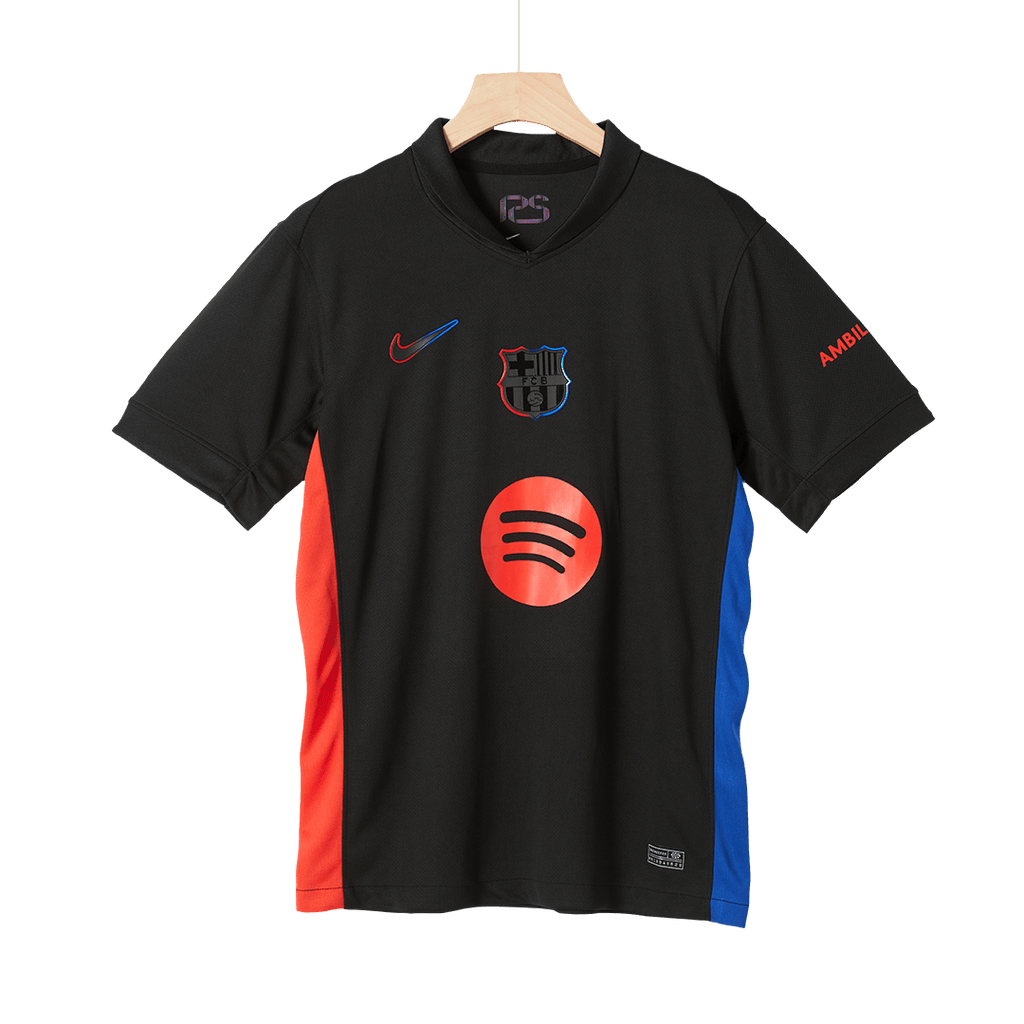 Barcelone Extérieur Maillot 2024/25 - Spotify Logo Without Text