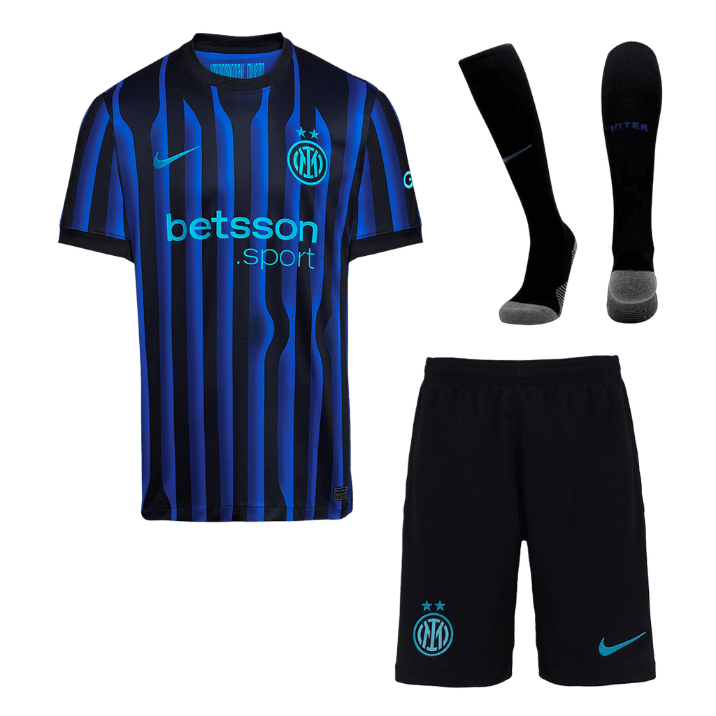 Inter Milan Domicile Maillot Kit 2025/26 Blue&Black