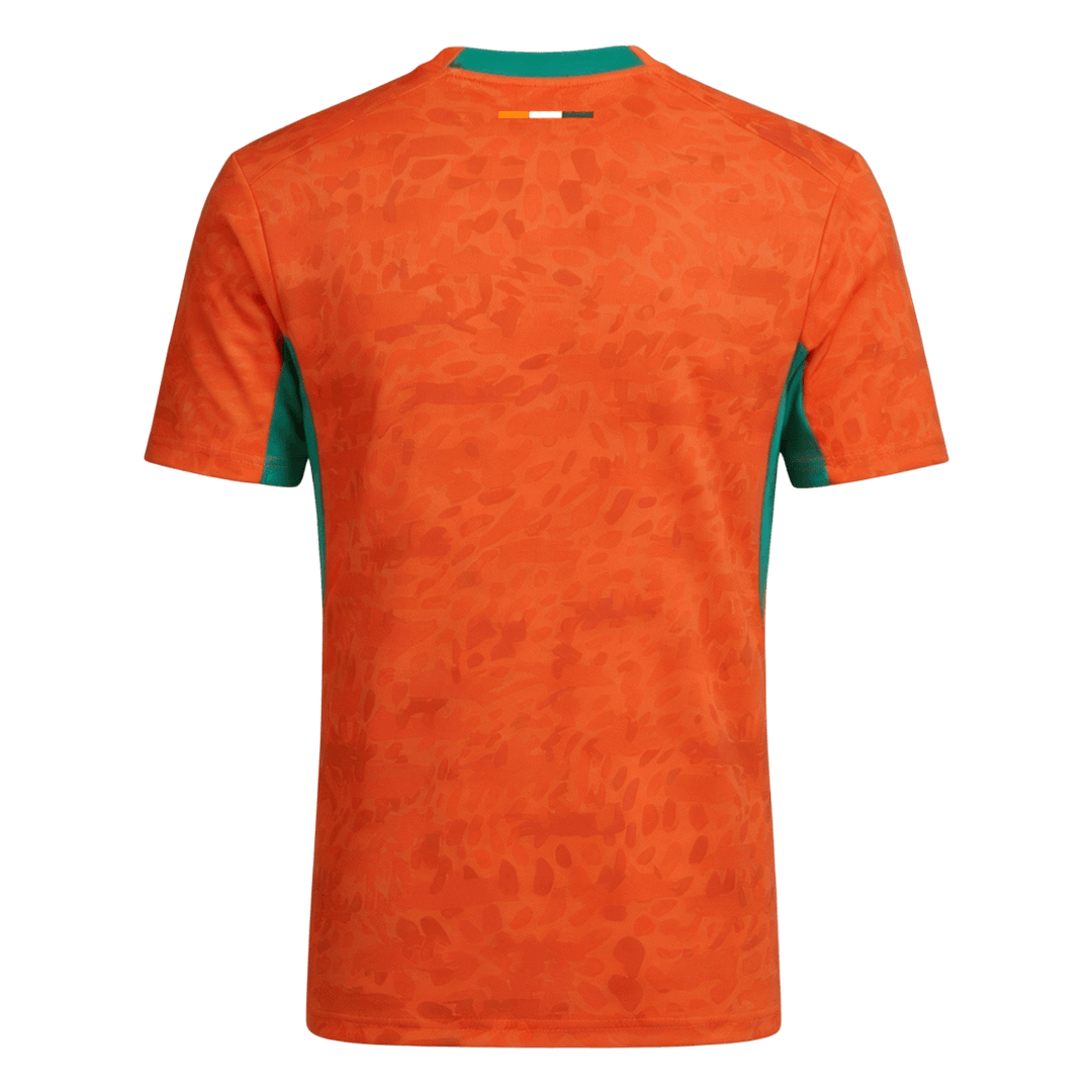 Côte d'Ivoire Domicile Maillot - Coupe du Monde 2026 Orange Grande Taille