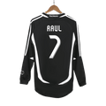 RAUL #7 Retro Real Madrid Domicile Maillot Manches Longues 2006/07