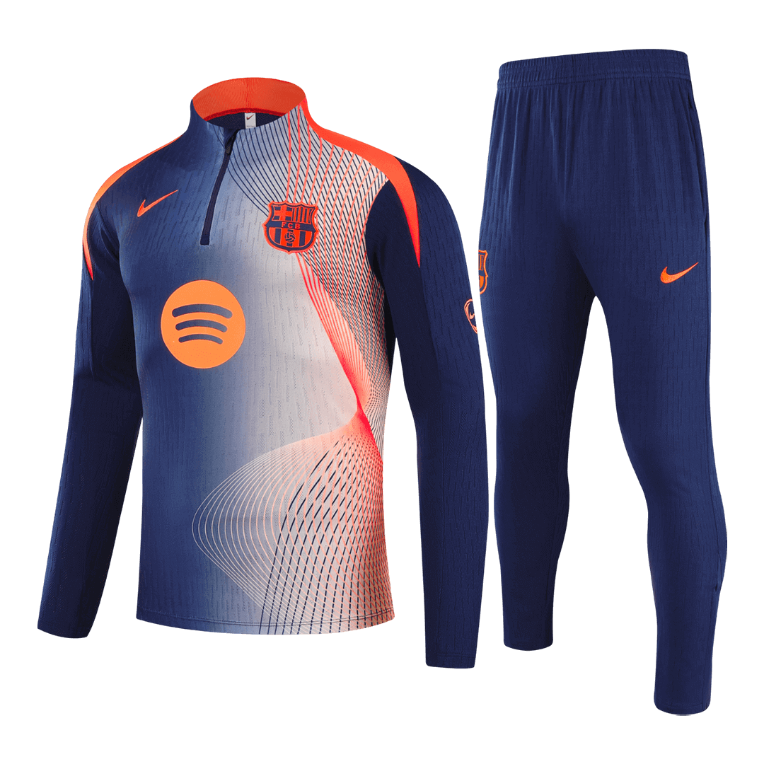 Vente Flash Barcelone Sweatshirt Kit 2025/26 Enfant Black&Orange