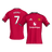 MOUNT #7 Manchester United Domicile Maillot 2025/26 Rouge - Super