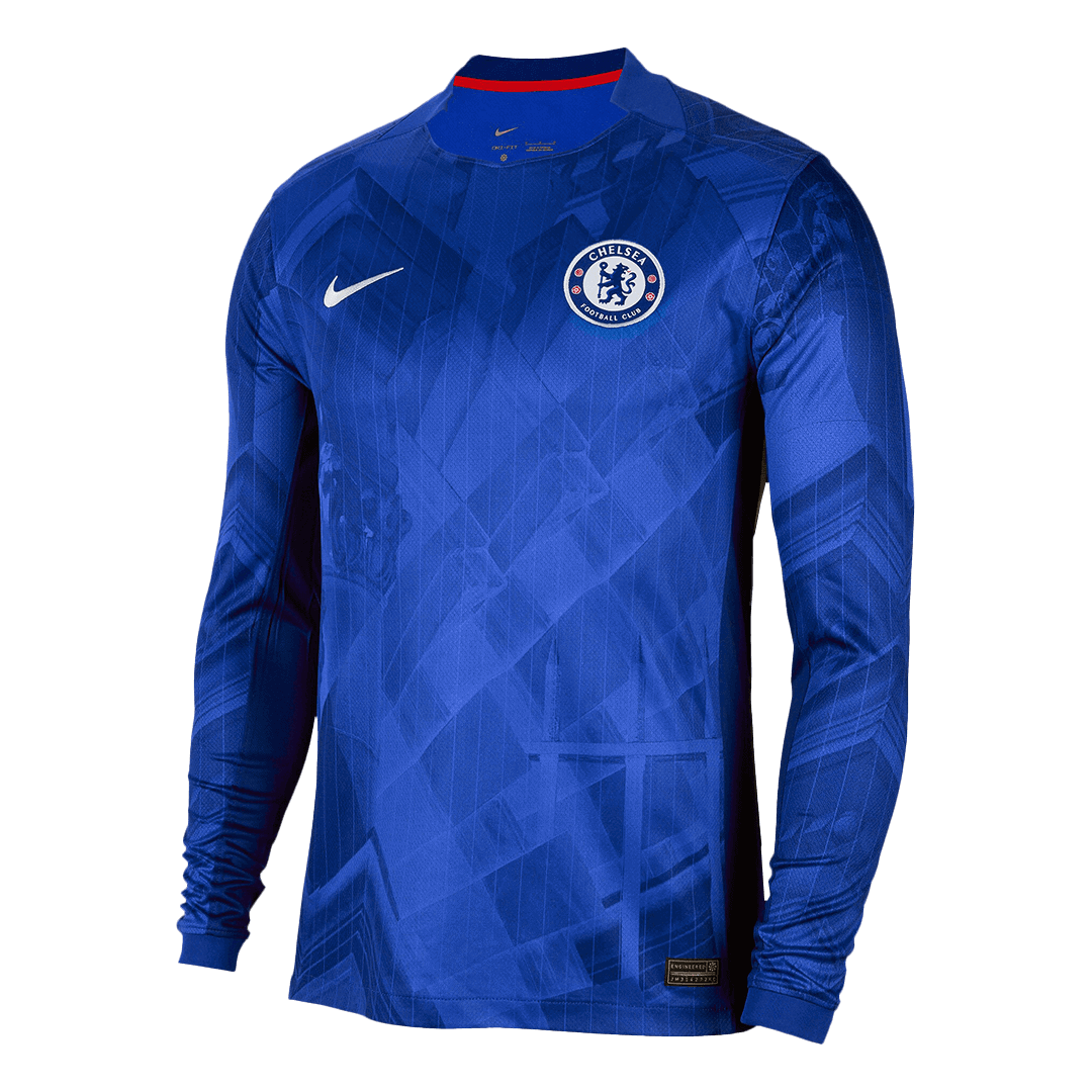 Chelsea Domicile Maillot Manches Longues 2025/26 Grande Taille
