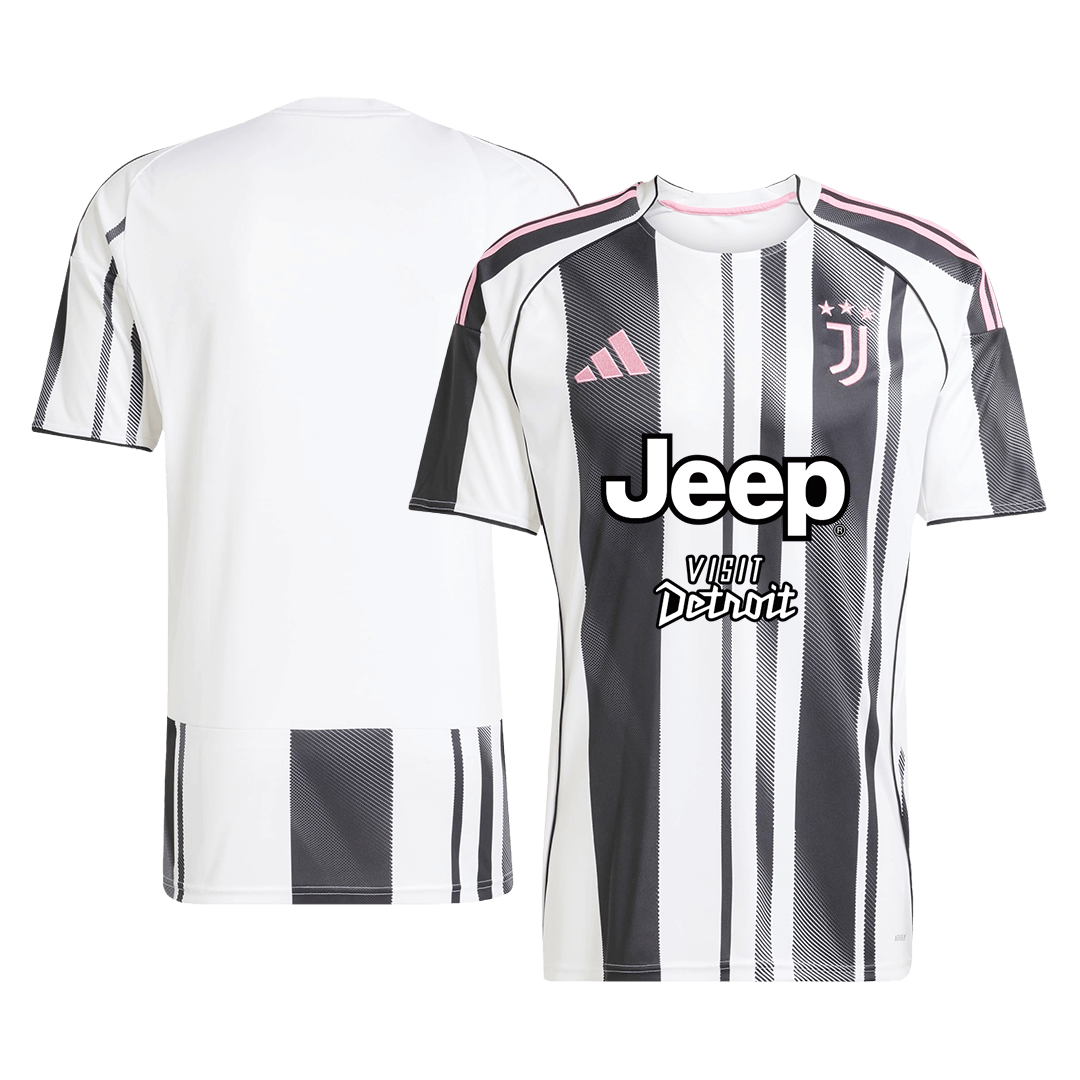 Juventus Domicile Maillot Kit 2025/26 Black&White