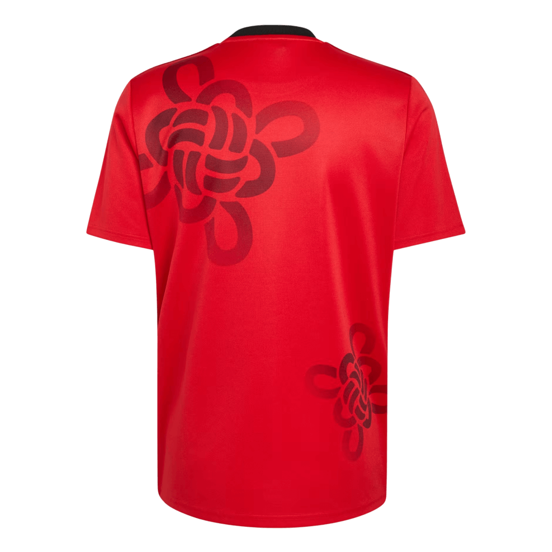 Manchester United Maillot 2025/26 Rouge Grande Taille