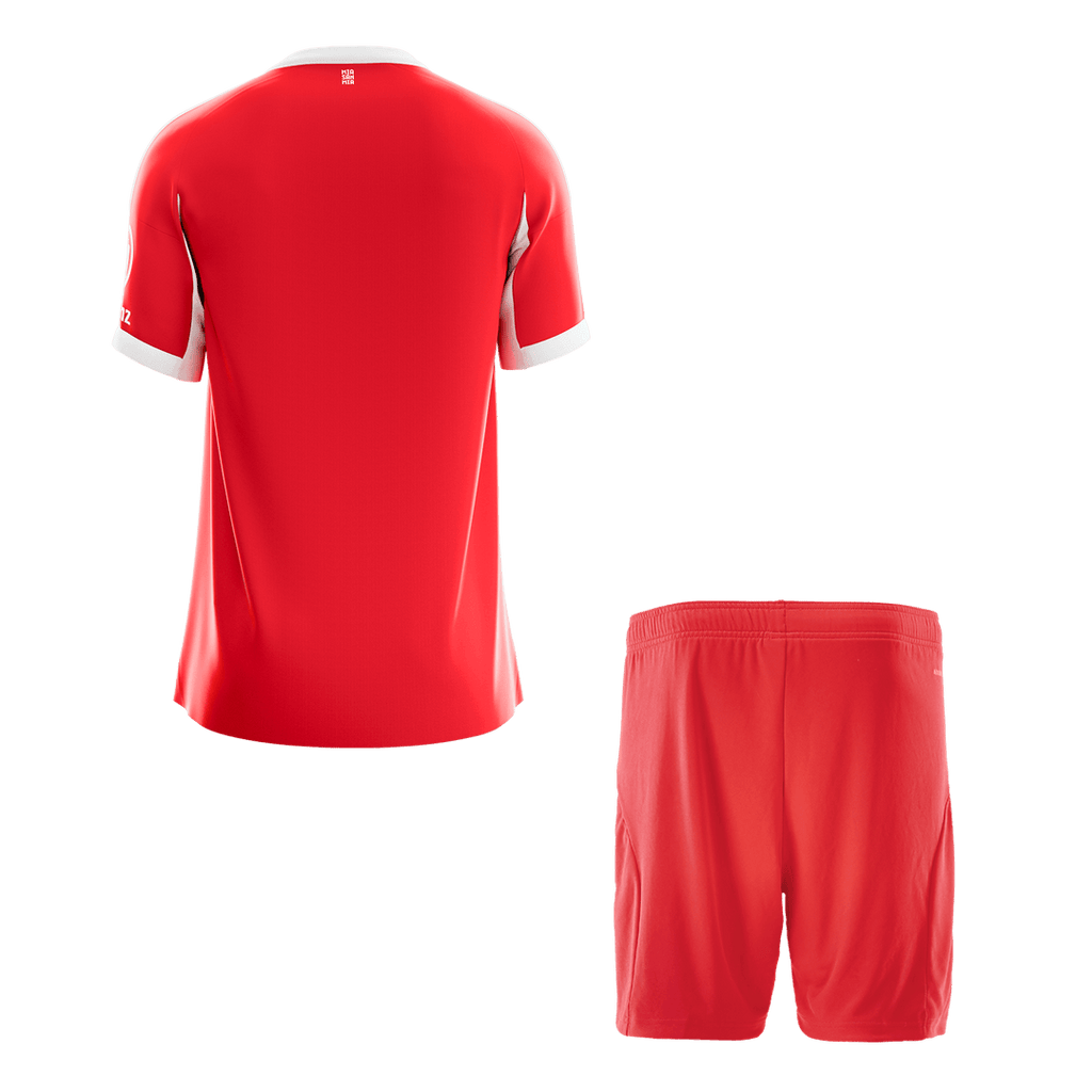 Men Munich Domicile Maillot Kit 2025/26 Rouge - Super