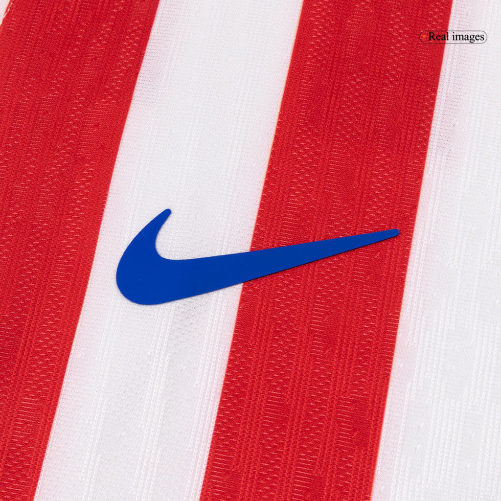 SØRLOTH #9 Atlético Domicile Maillot 2025/26 Rouge&Blanc Joueur