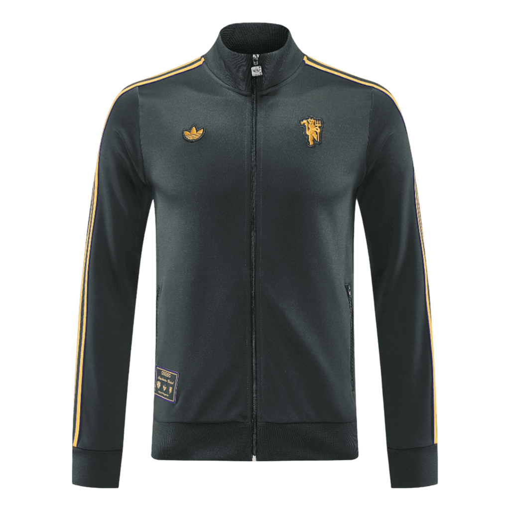 Manchester United Veste de Football Kit 2025/26 Noir