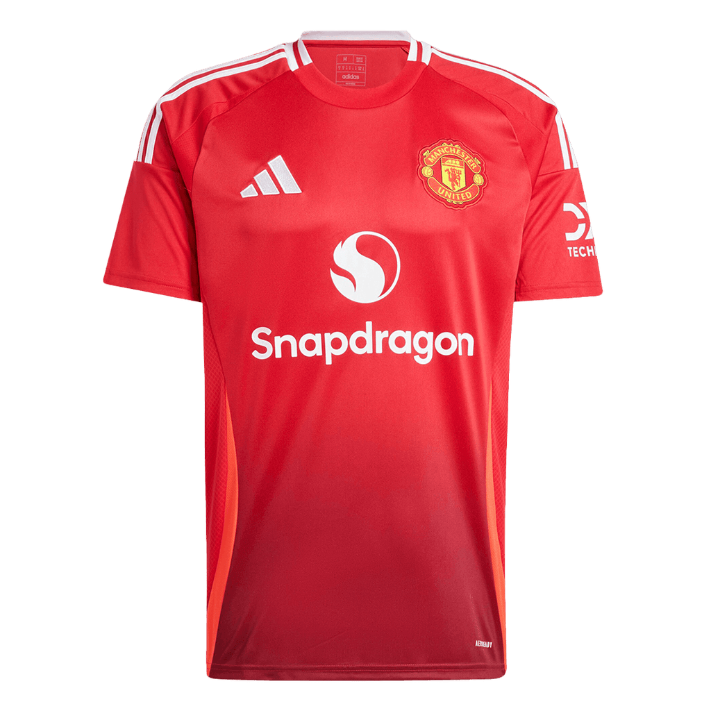B.FERNANDES #8 Manchester United Domicile Maillot 2024/25 - Super