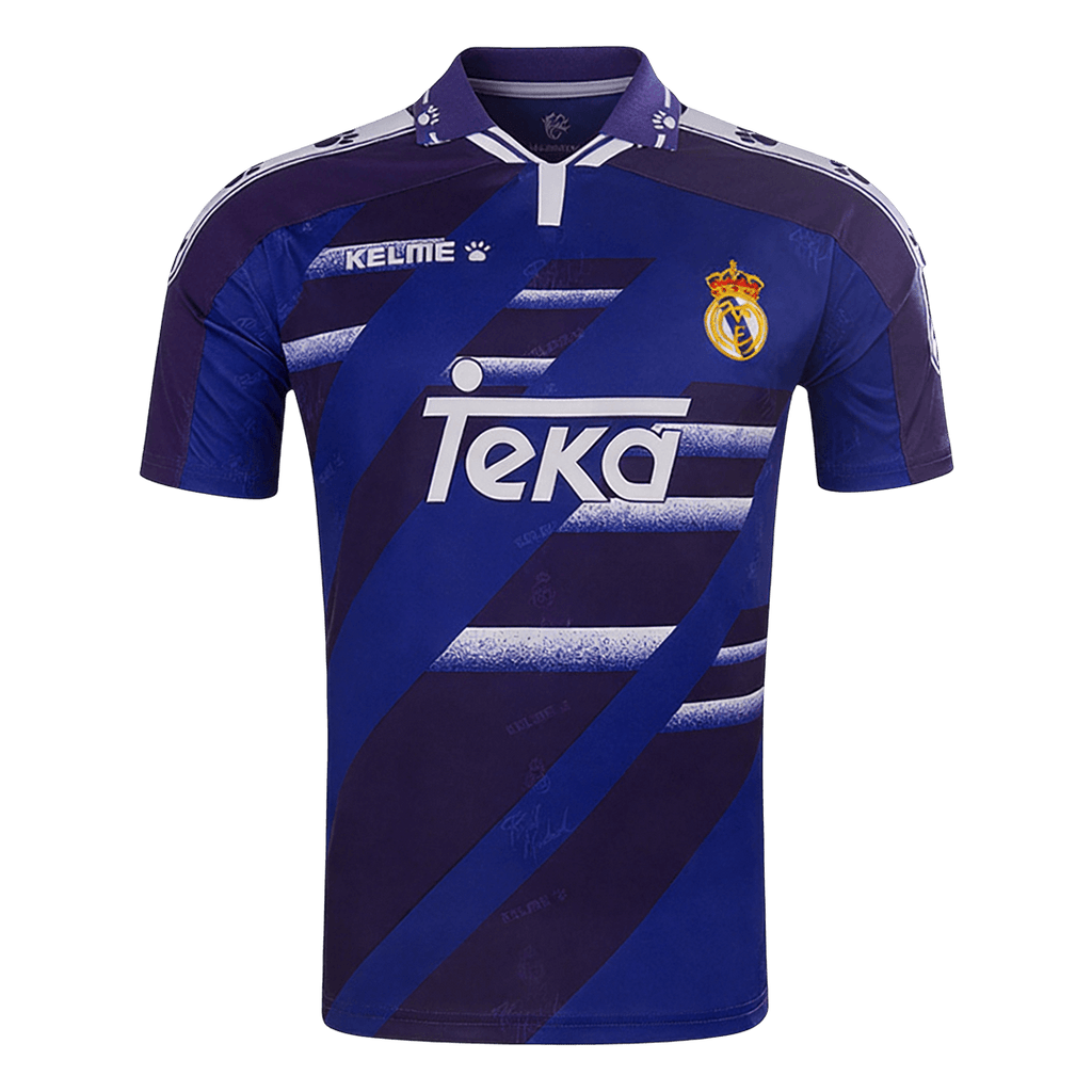 Retro Real Madrid Extérieur Maillot 1994/96 Violet
