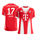 OLISE #17 Munich Domicile Maillot 2025/26 Rouge - Super