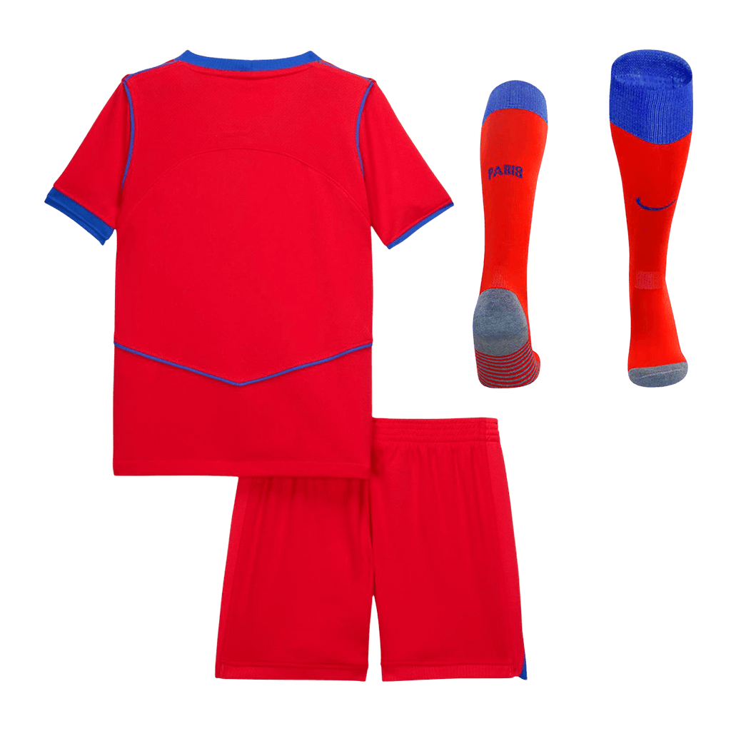 Third Maillot Kit 2025/26 Enfant Rouge