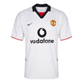 Retro Manchester United Extérieur Maillot 2002/03 Blanc