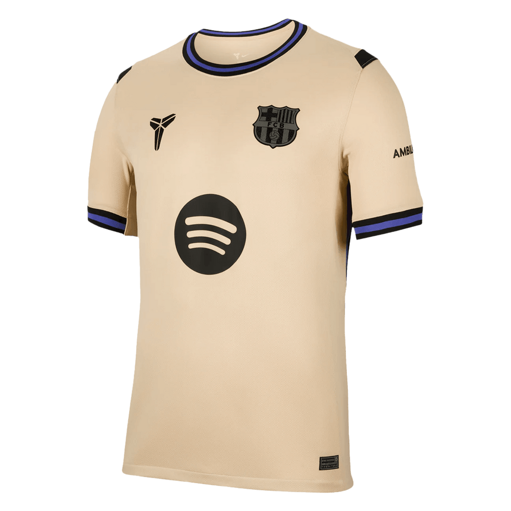 KOUNDE #23 Barcelone Extérieur Maillot 2025/26 Jaune - UCL