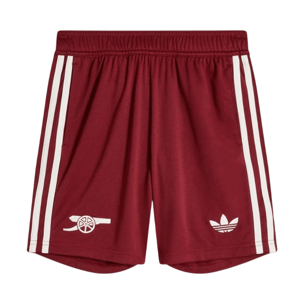 Arsenal Third Short 2025/26 Rouge