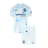 Inter Milan Extérieur Maillot Kit 2025/26 Enfant Blanc