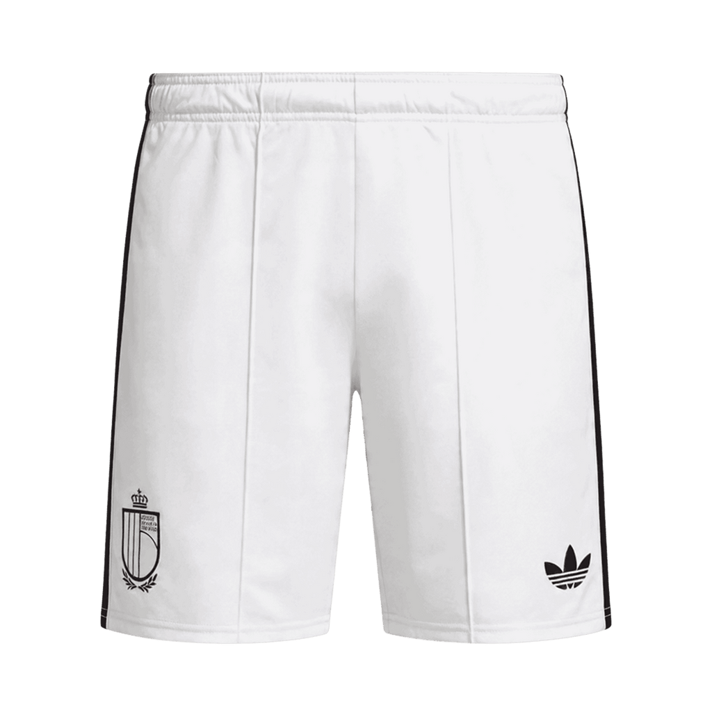 Belgique Extérieur Short - Coupe du Monde 2026 Blanc