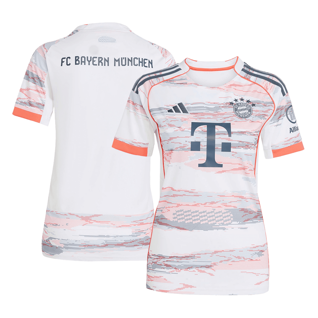 Femme Munich Extérieur Maillot 2025/26 Blanc