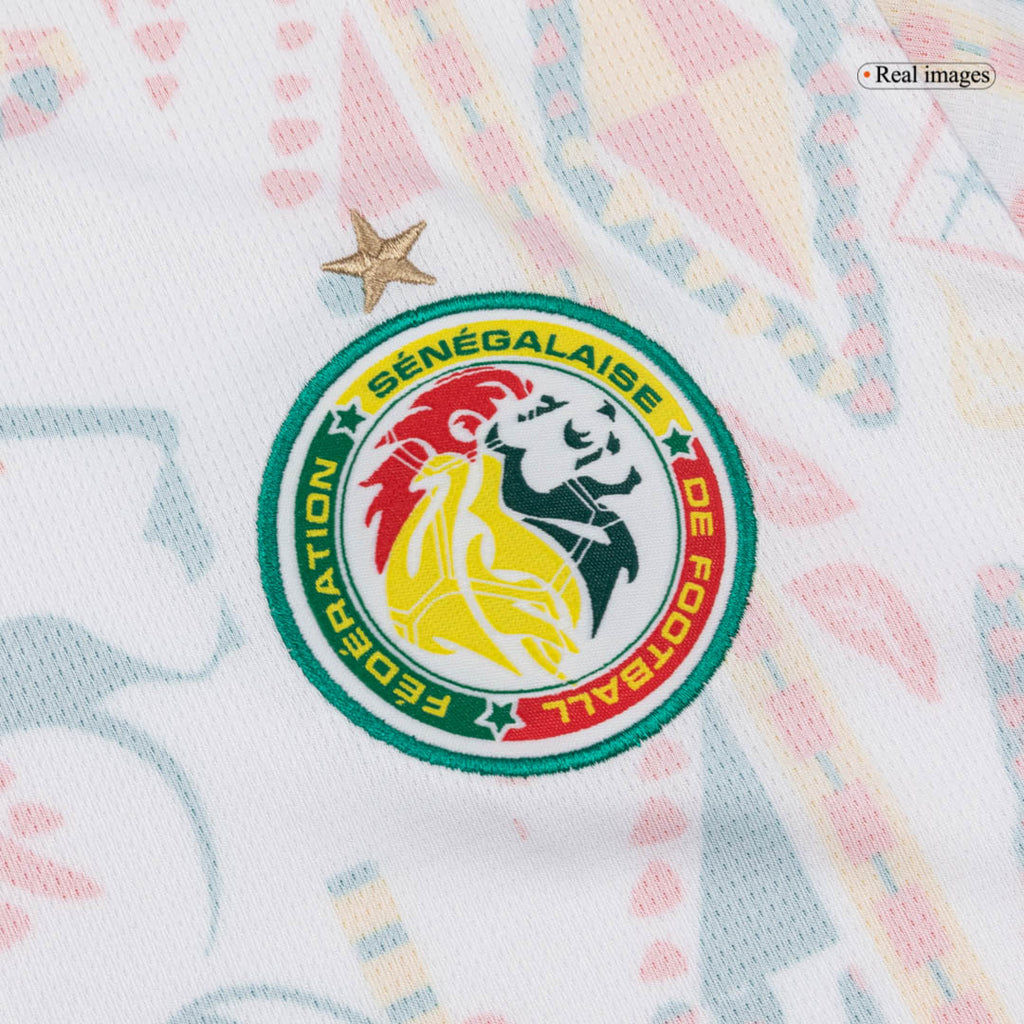 Senegal Domicile Maillot Coupe du Monde 2026 Blanc Grande Taille