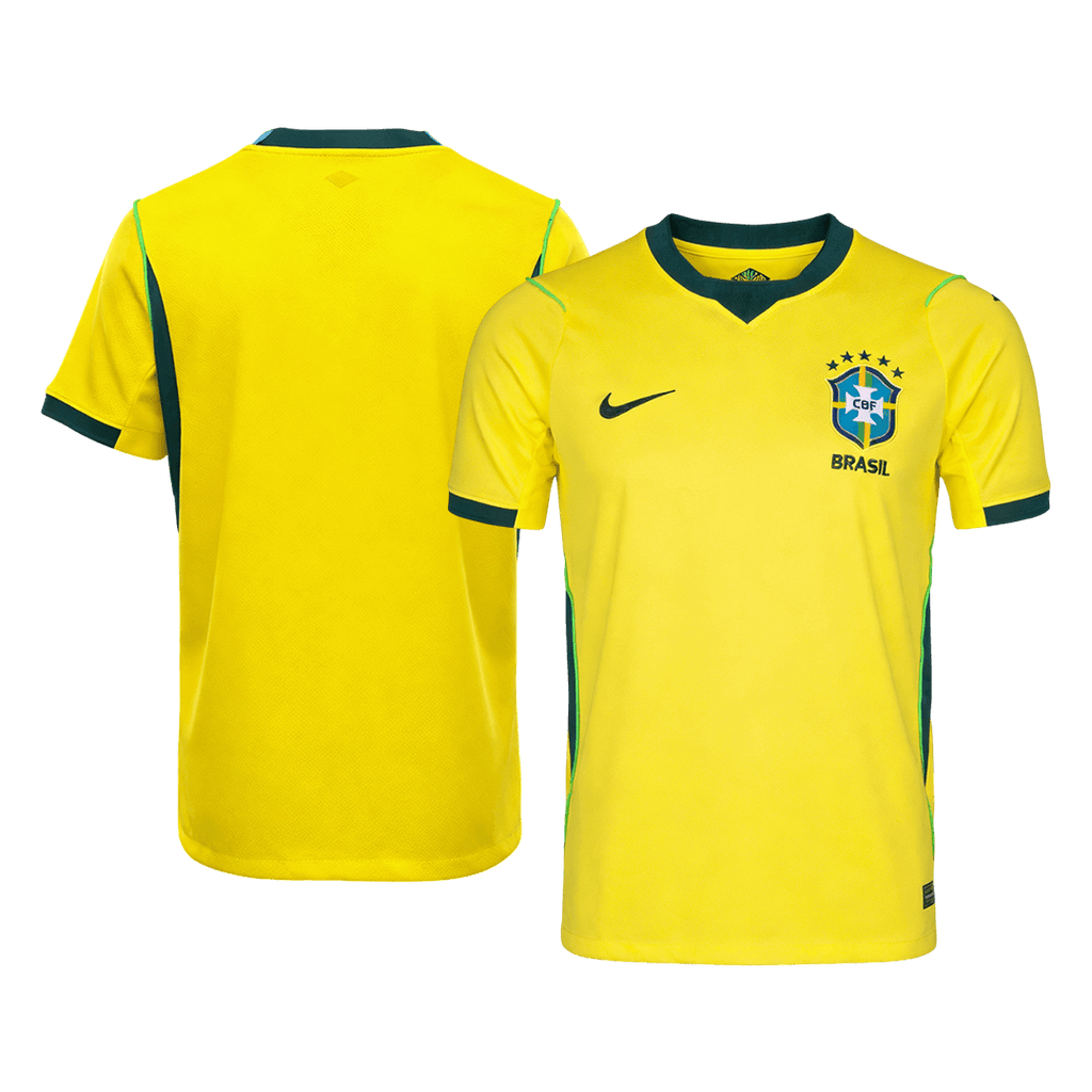 Vente Flash Brésil Domicile Maillot - Coupe du Monde 2026 Jaune