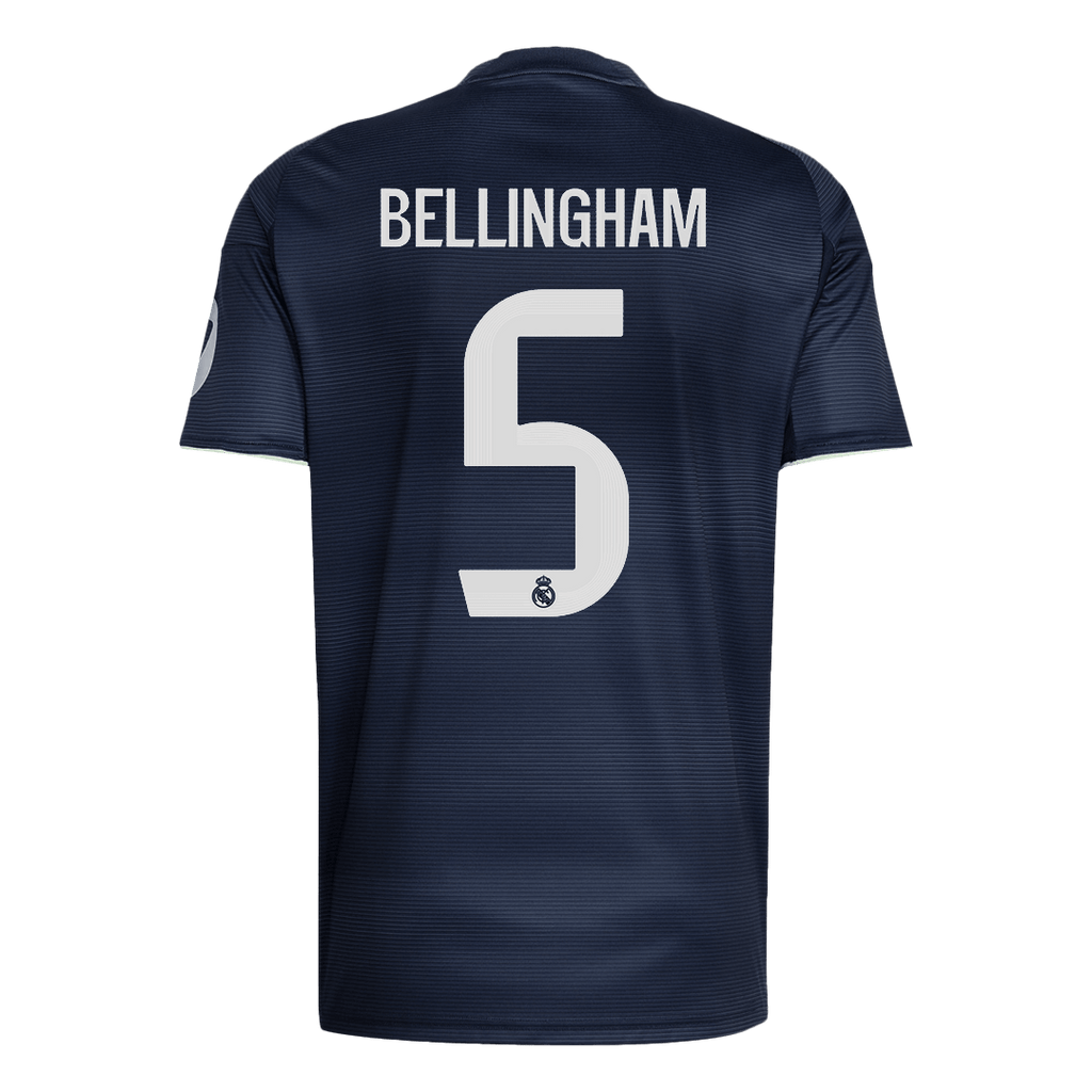 BELLINGHAM #5 Real Madrid Extérieur Maillot 2025/26