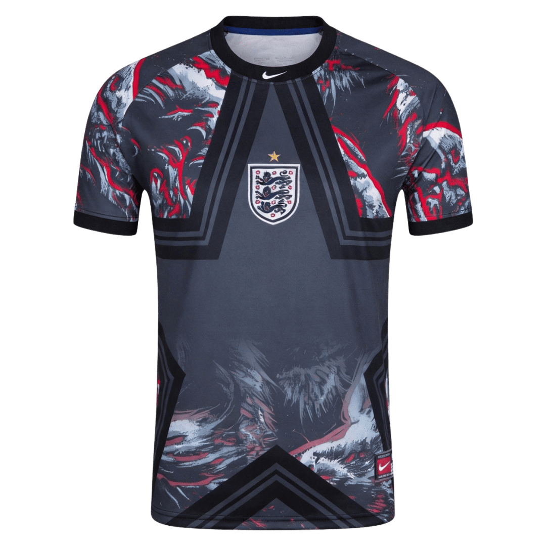 Angleterre Maillot - Coupe du Monde 2026 Noir Grande Taille
