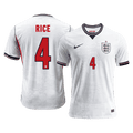 RICE #4 Angleterre Domicile Maillot - Coupe du Monde 2026 Blanc Joueur