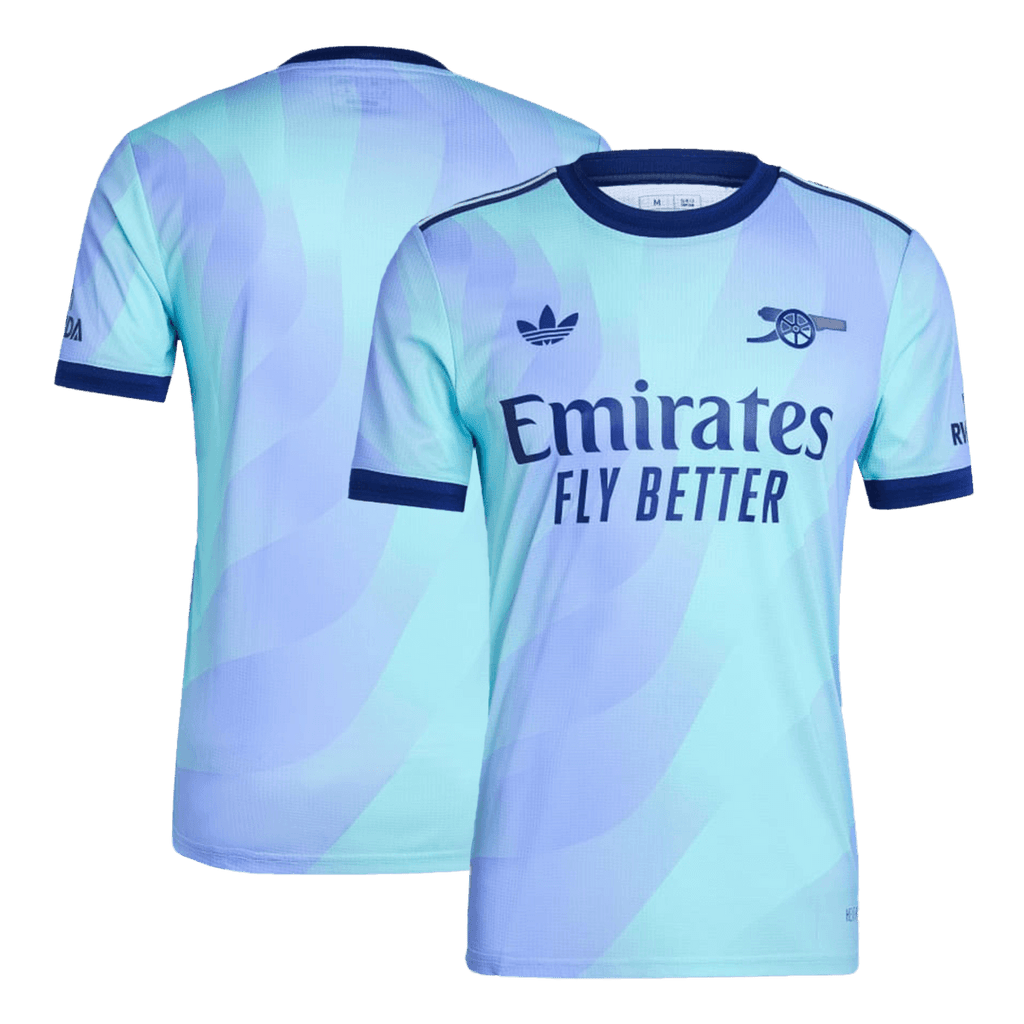 Arsenal Third Maillot 2024/25 Authentique Grande Taille