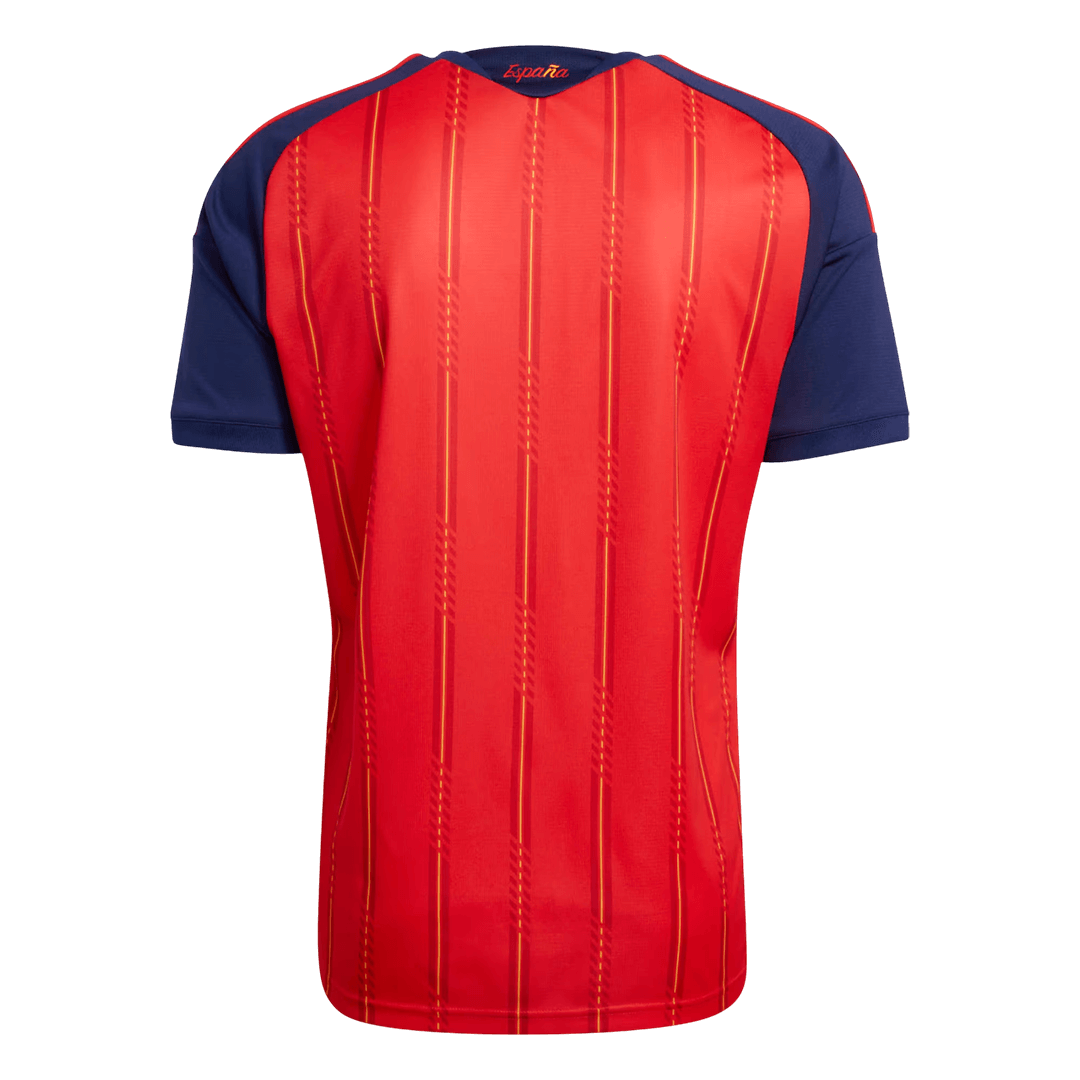 Espagne Domicile Maillot Coupe du Monde 2026 Rouge Grande Taille