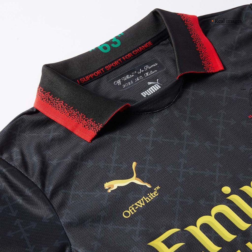 Milan AC Fourth Away Maillot Kit 2024/25 Junior