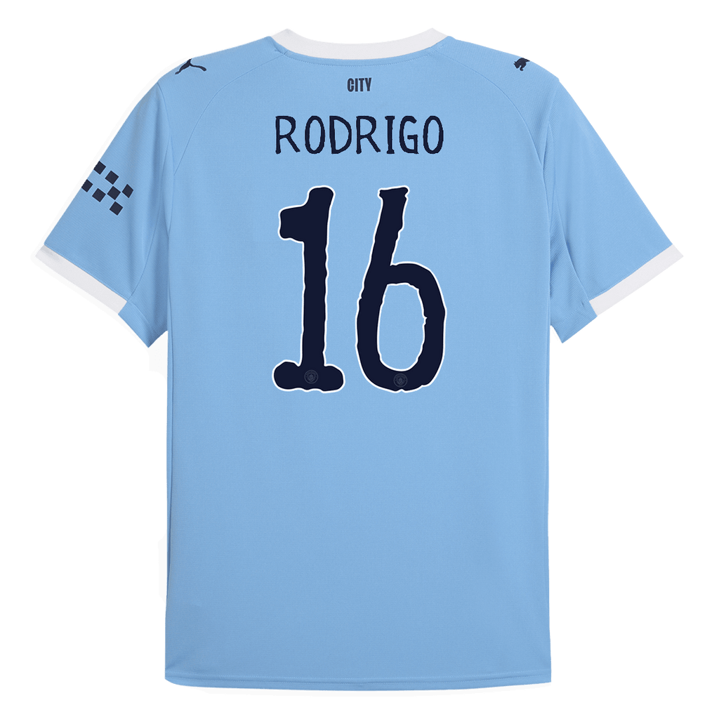 RODRIGO #16 Manchester City Domicile Maillot 2025/26 - Club World Cup
