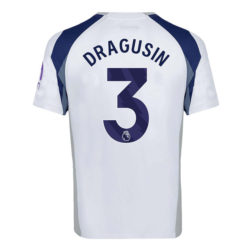 DRAGUSIN #3 Tottenham Hotspur Domicile Maillot 2025/26 Blanc