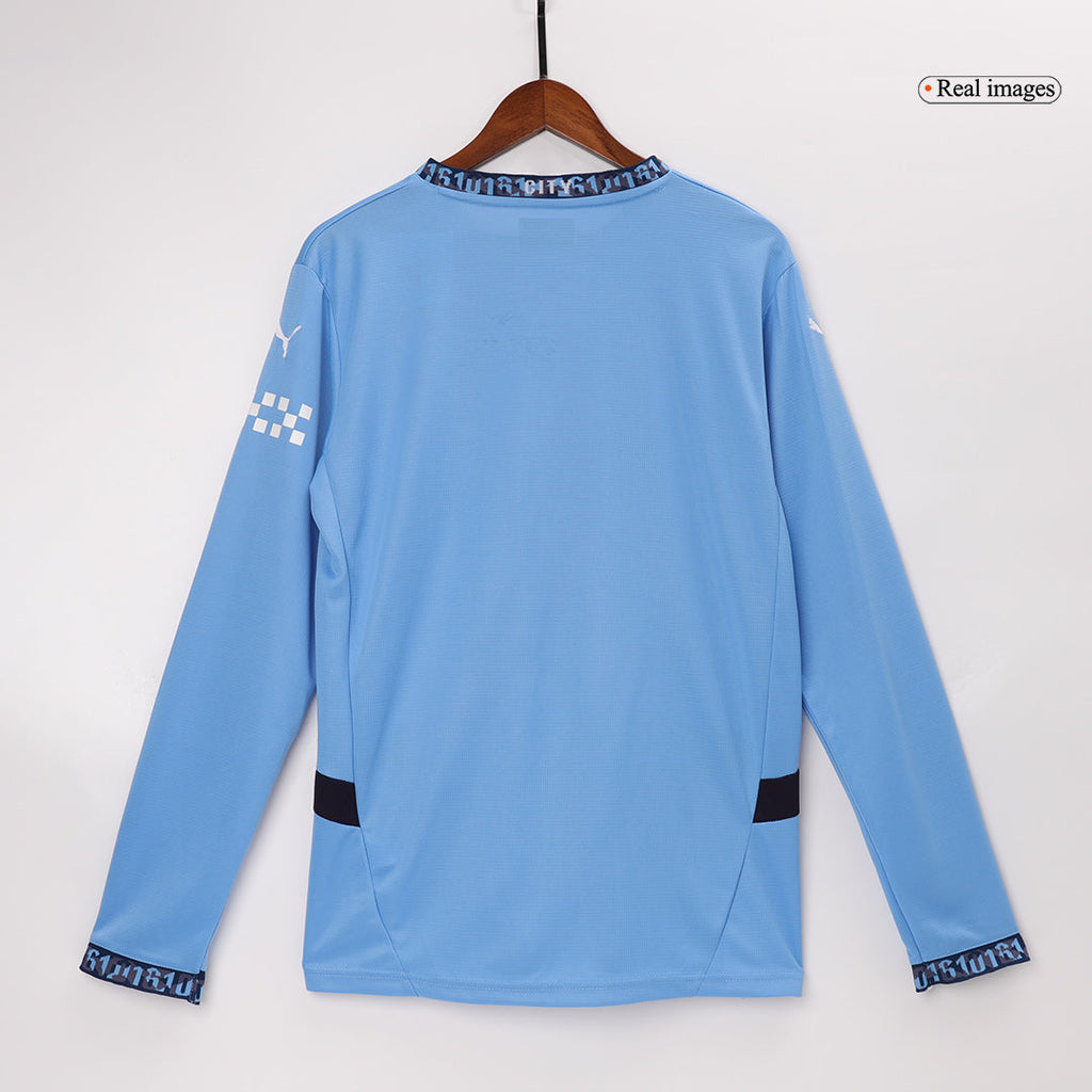 Manchester City Domicile Maillot Manches Longues 2024/25