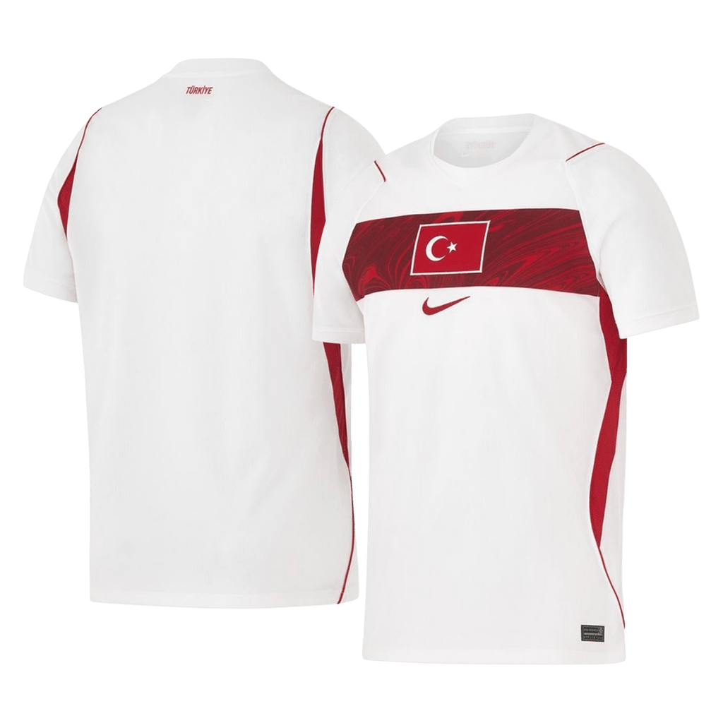 Turquie Extérieur Maillot - Coupe du Monde 2026 Blanc Grande Taille
