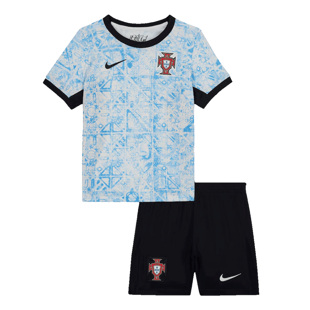 Portugal Extérieur Maillot Kit 2024 Junior