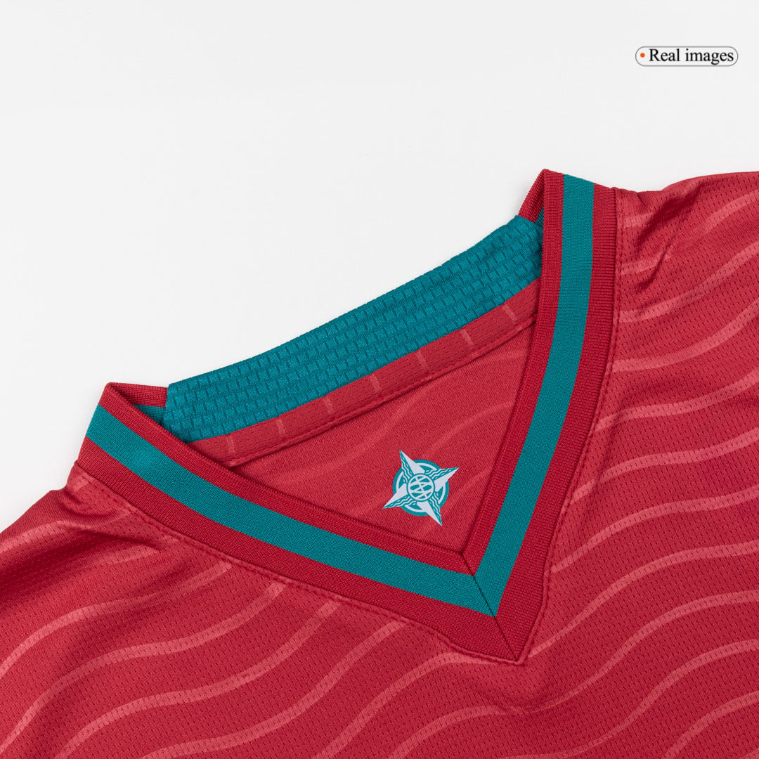 B.FERNANDES #8 Portugal Domicile Maillot - Coupe du Monde 2026 Rouge