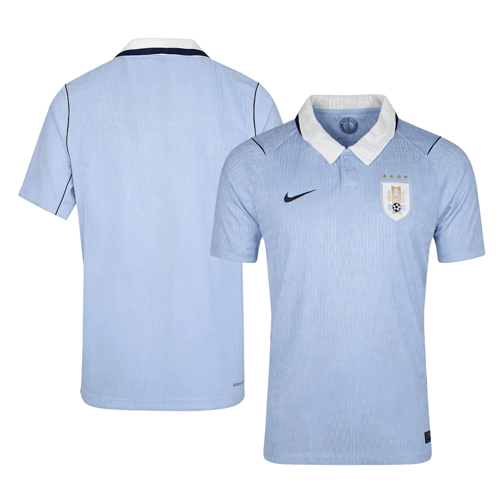 Uruguay Domicile Maillot - Coupe du Monde 2026 Bleu Joueur