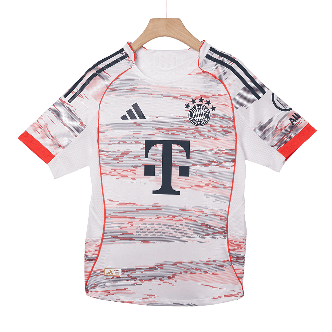 MÜLLER #25 Munich Extérieur Maillot 2025/26 Blanc Joueur