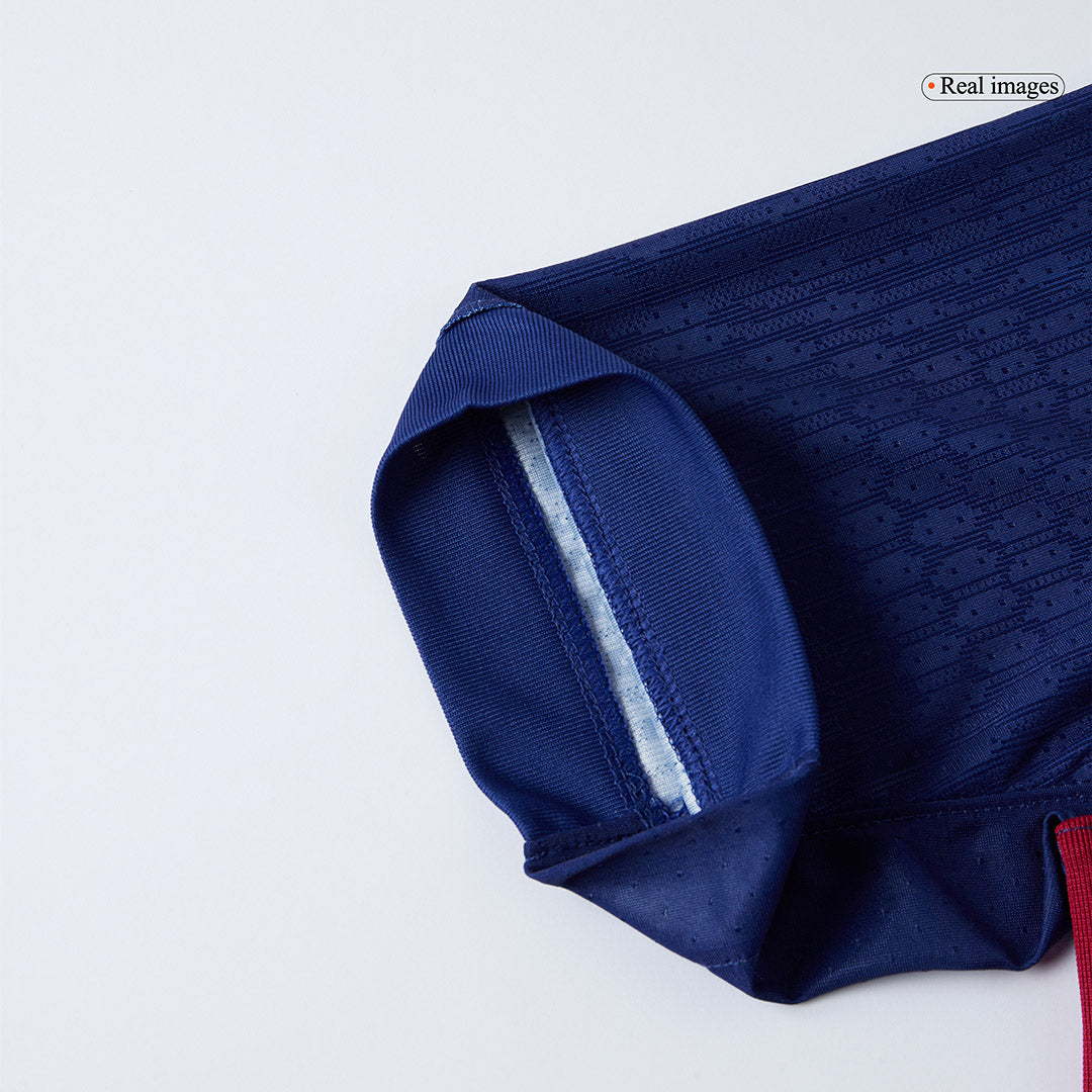 KOUNDE #23 Barcelone Domicile Maillot 2025/26 Rouge et Bleu Authentique - UCL