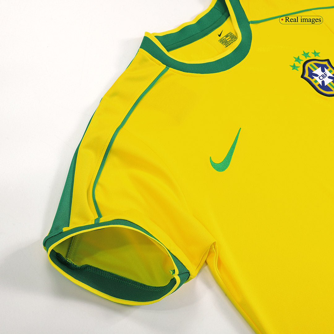 Retro Brésil Domicile Maillot 1998