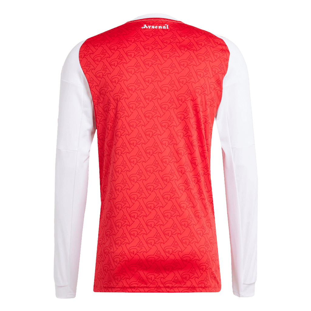 Arsenal Domicile Maillot Manches Longues 2025/26 Grande Taille