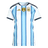 Femme Argentine Domicile Maillot - Coupe du Monde 2026 Blue&White