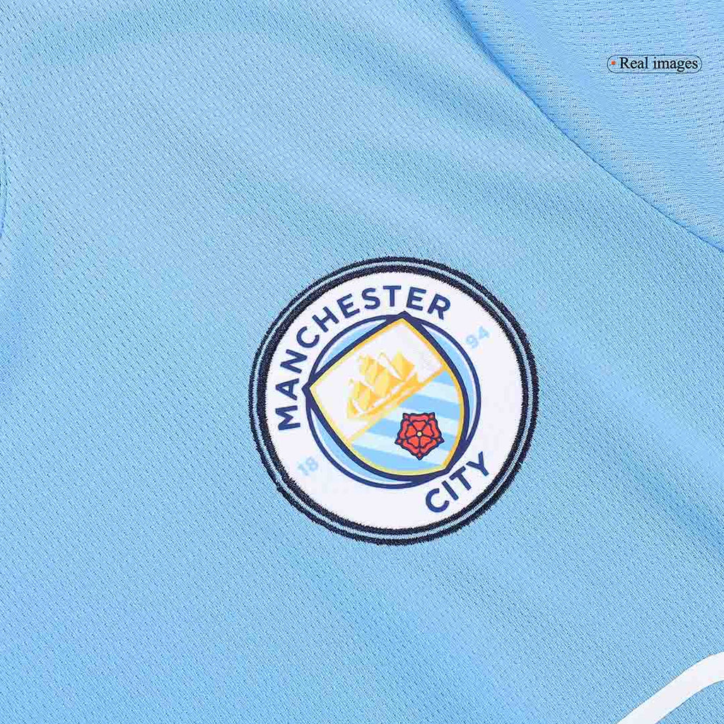HAALAND #9 Manchester City Domicile Maillot 2024/25 UCL - Super