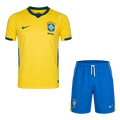 Brésil Domicile Maillot Kit - Coupe du Monde 2026 Jaune